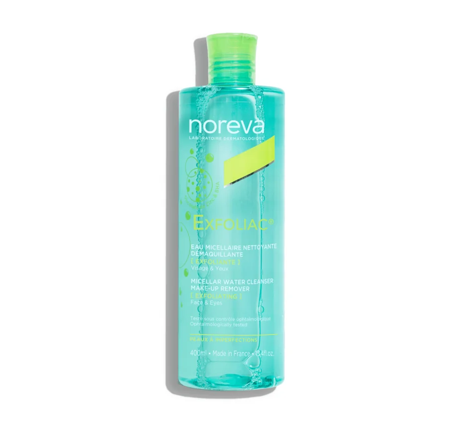 Packshot — NOREVA Exfoliac Eau Micellaire Purifiante 400 ml