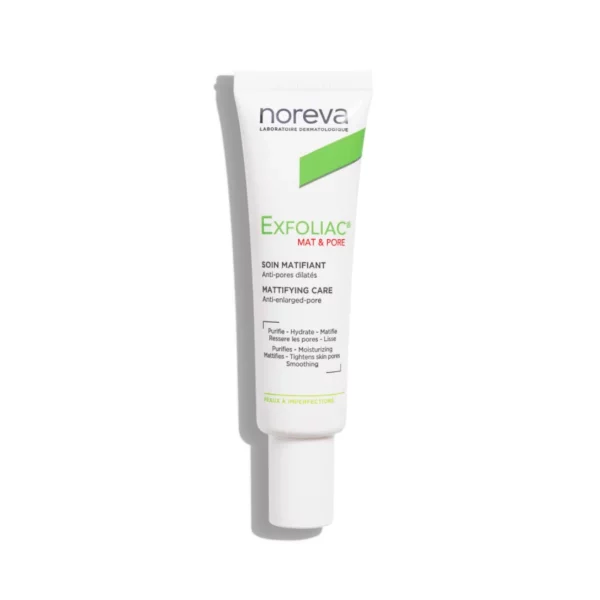 Packshot — NOREVA Exfoliac Mat & Pore Soin Matifiant 30 ml