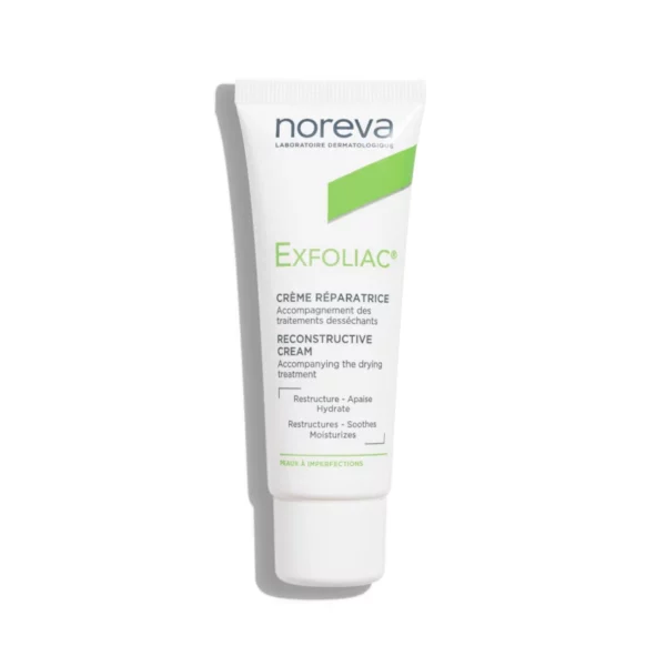Packshot — NOREVA Exfoliac Crème Réparatrice 40 ml