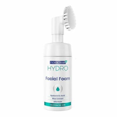 Packshot — NOVACLEAR Hydro Mousse Facial 100 ml avec brosse