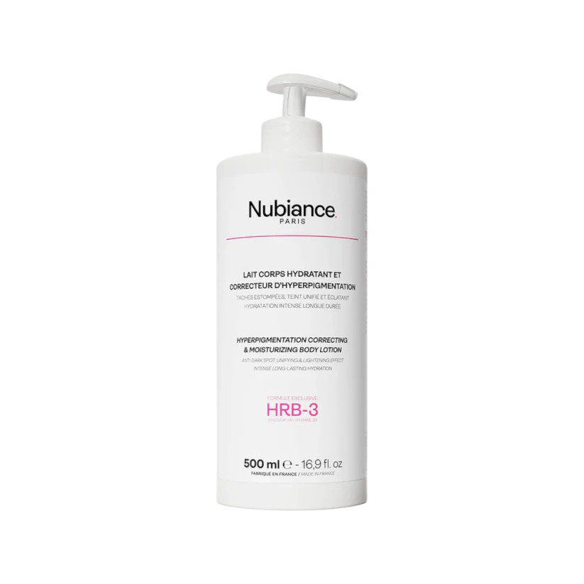 Packshot — NUBIANCE Lait Corps Hydratant Correcteur d’Hyperpigmentation 500 ml
