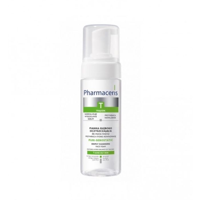 PHARMACERIS T – Mousse Nettoyante PURI-SEBOSTATIC 150 ml