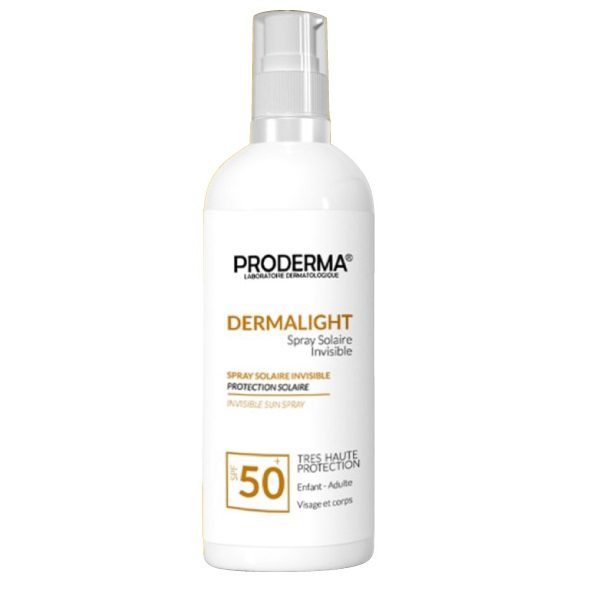 Packshot — PRODERMA Dermalight Spray Solaire Invisible SPF 50+