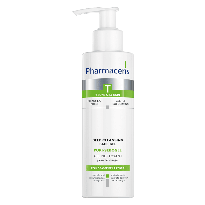 Pharmaceris T Puri-Sebogel – Gel Nettoyant Purifiant 190 ml