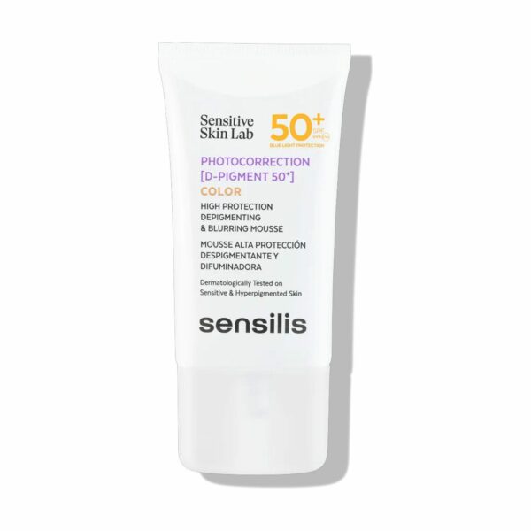 Packshot — SENSILIS Photocorrection D-Pigment 50+ Mousse Teintée SPF 50+ 40 ml