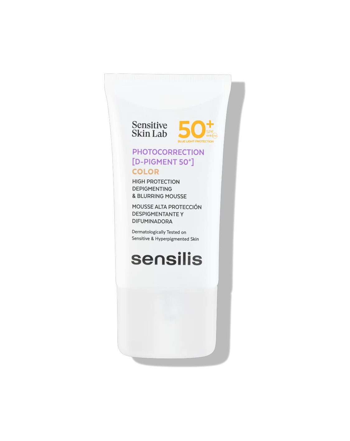 Packshot — SENSILIS Photocorrection D-Pigment 50+ Mousse Teintée SPF 50+ 40 ml
