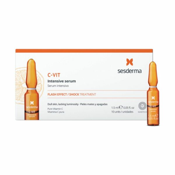 Packshot — SESDERMA C-Vit Sérum Intensif, boîte de 10 ampoules