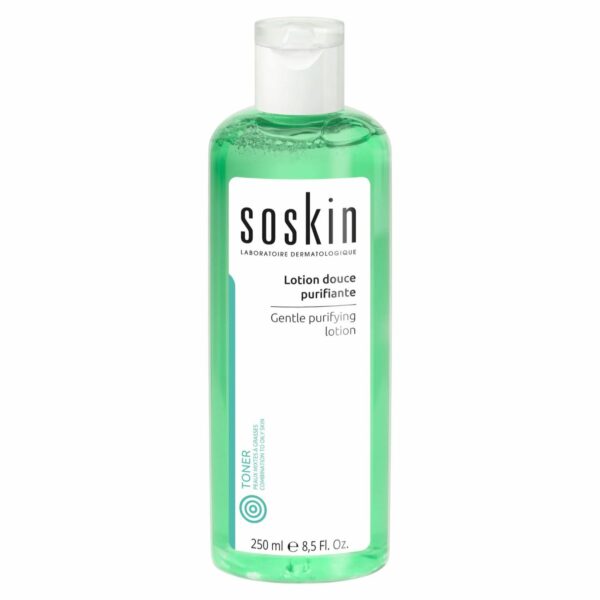 Packshot — SOSKIN Gel Doux Nettoyant Purifiant 250 ml