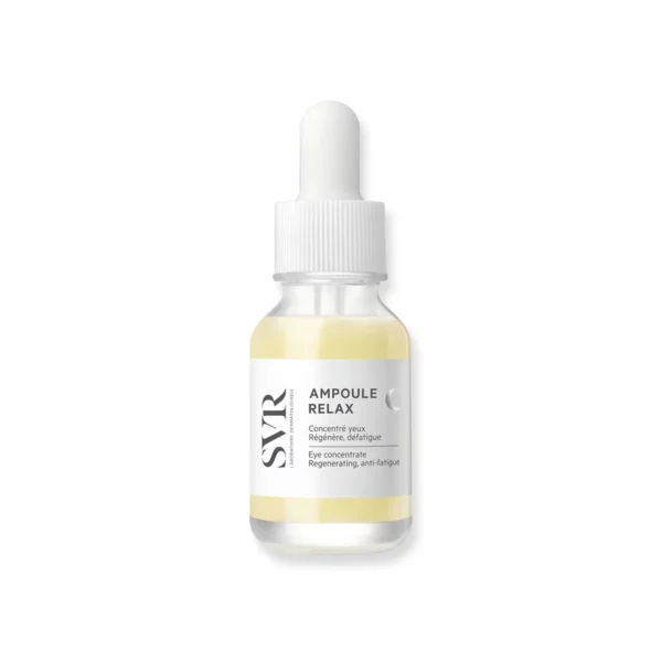 SVR Ampoule Relax Night — sérum contour des yeux 15 ml, packshot fond clair
