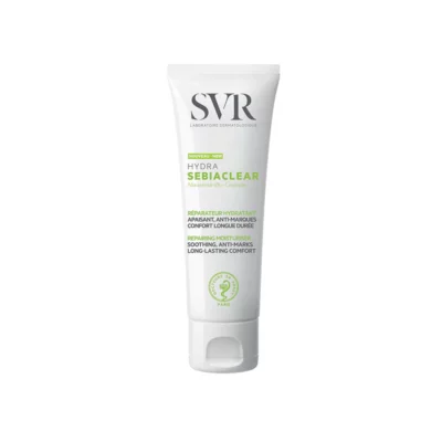 SVR Sebiaclear Hydra – Soin Réparateur 40 ml — tube, packshot fond clair