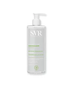SVR Sebiaclear Eau Micellaire Purifiante 400 ml — flacon, packshot fond clair