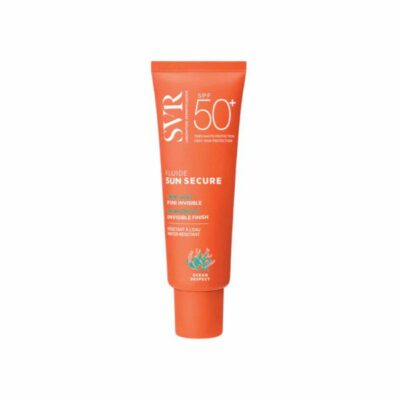SVR Sun Secure Fluide SPF50+ – 50 ml — tube, packshot fond clair