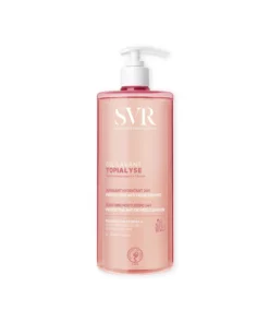 SVR Topialyse Gel Lavant Doux — flacon pompe, packshot fond clair