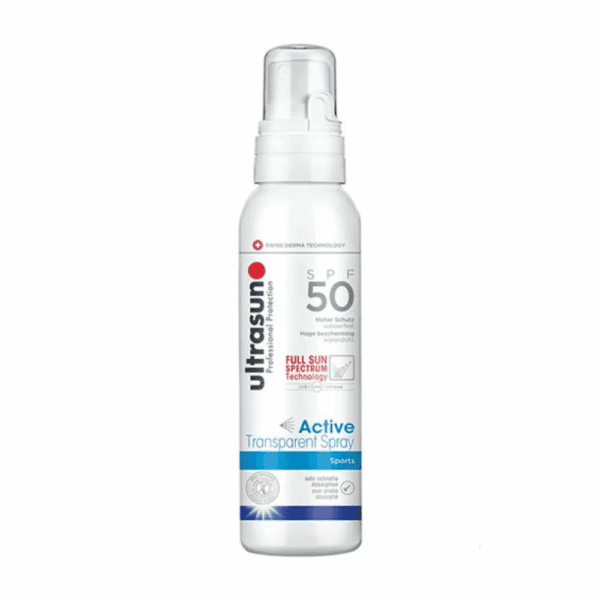 Ultrasun Sports Spray Solaire SPF50 — 150 ml, packshot spray
