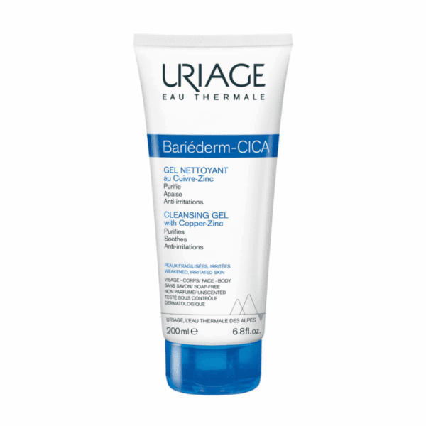 URIAGE Bariéderm – Cica-Gel Nettoyant 200 ml