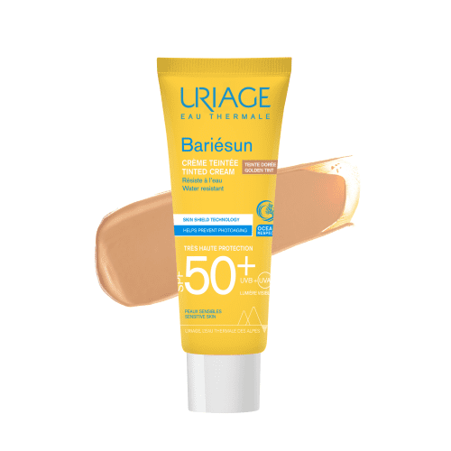 URIAGE Bariésun – Crème Solaire Teintée Dorée SPF50+ 50 ml