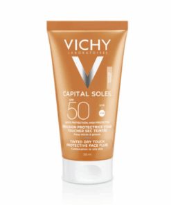 Vichy Capital Soleil BB Émulsion Toucher Sec Teintée SPF50 — 50 ml, packshot