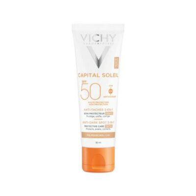 Vichy Capital Soleil Soin Anti-Taches Teint 3-en-1 SPF50+ — 50 ml, packshot