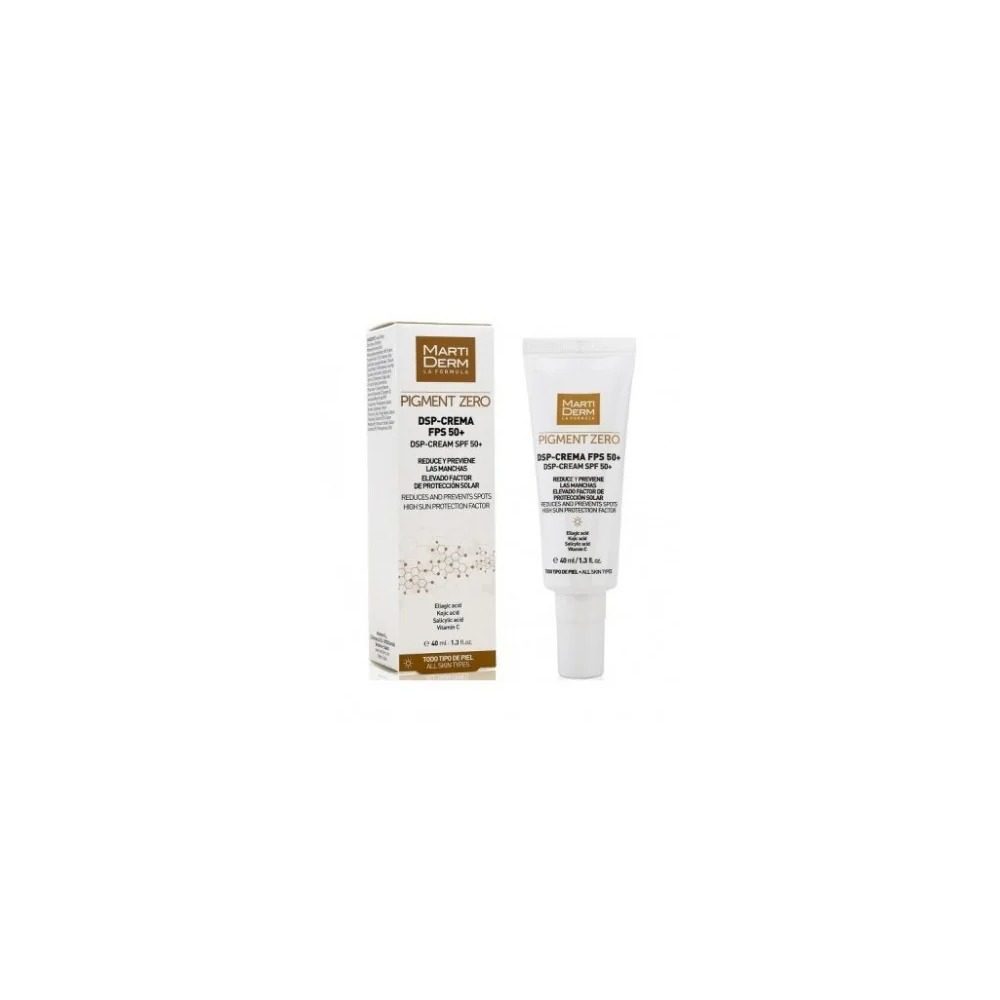 MARTIDERM PIGMENT ZERO MARTIDERM DSP Crème Dépigmentante SPF50 40ML