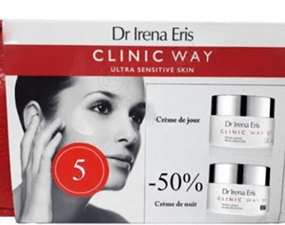 Packshot — CLINIC WAY Coffret N°5 (Crème Jour + Crème Nuit)
