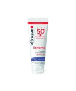Ultrasun Extreme SPF50+ — tube 75 ml, packshot fond clair