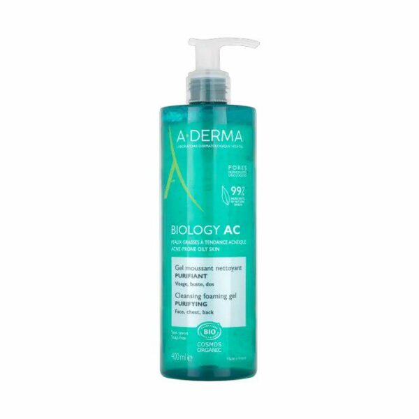 A-Derma Biology AC Gel Moussant Nettoyant Purifiant — packshot