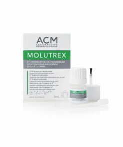 Packshot — ACM MOLUTREX Solution 3 ml avec embout applicateur