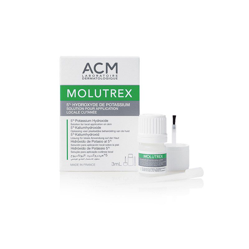 Packshot — ACM MOLUTREX Solution 3 ml avec embout applicateur