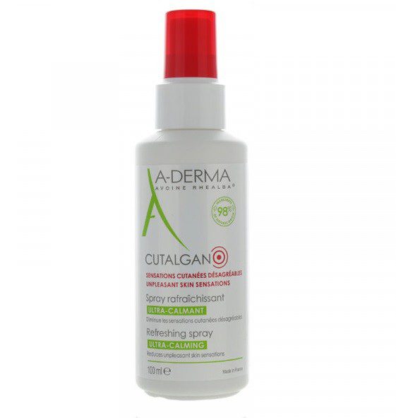A-Derma Cutalgan Spray Rafraîchissant Ultra-Calmant 100 ml — packshot