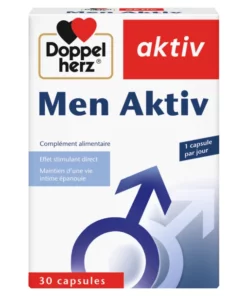 Packshot AKTIV Men — boîte 30 gélules