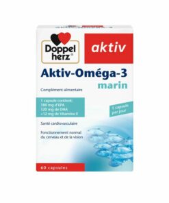 Packshot AKTIV Omega 3 Marin — boîte 60 capsules
