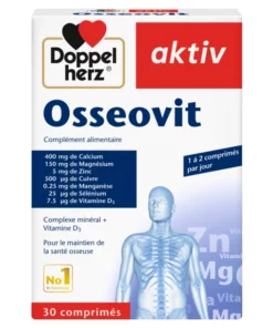 Packshot AKTIV Osseovit — boîte 30 comprimés