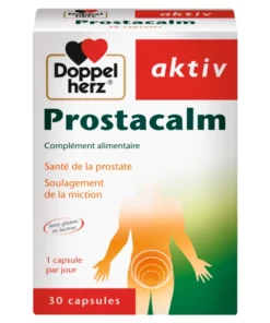 Packshot AKTIV Prostacalm — Santé de la Prostate — boîte 30 gélules