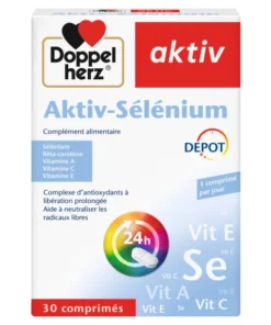 Packshot AKTIV Sélénium — boîte 30 gélules