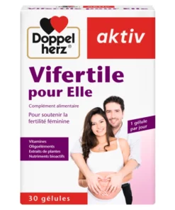 Packshot AKTIV Vifertile Pour Elle — boîte 30 comprimés