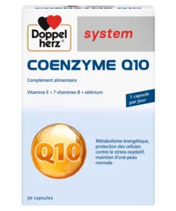 Packshot AKTIV Coenzyme Q10 — boîte 30 gélules