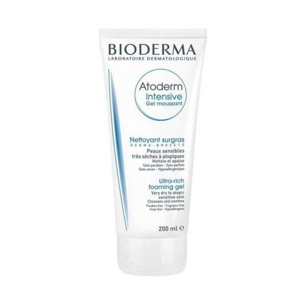 Bioderma Atoderm Intensive Gel Moussant 200 ml – flacon pompe bleu
