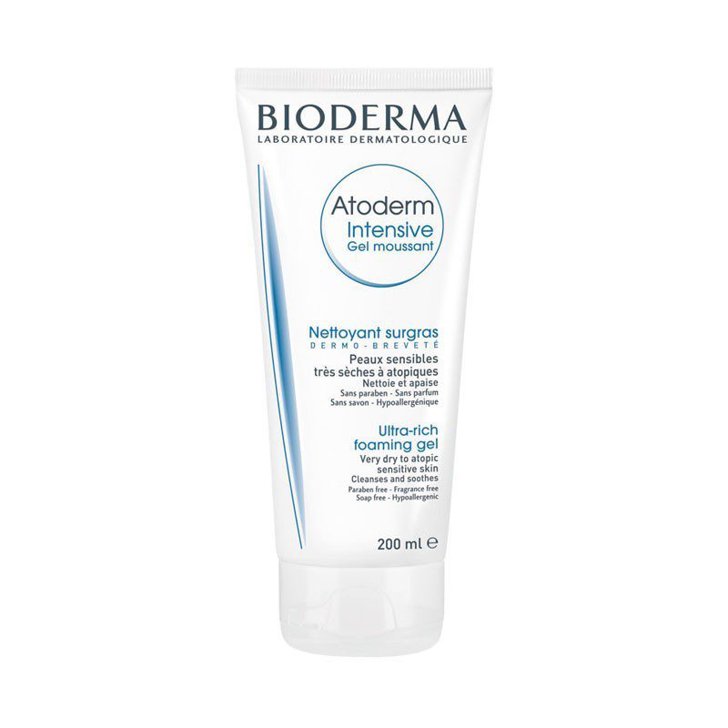 Bioderma Atoderm Intensive Gel Moussant 200 ml – flacon pompe bleu