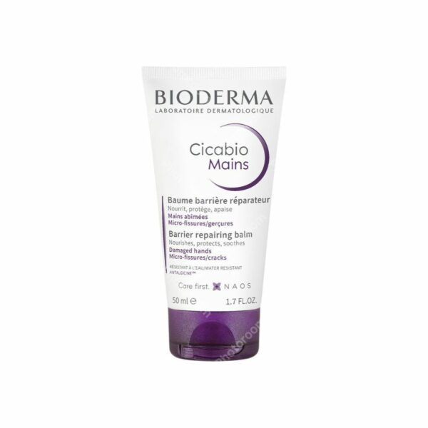 Bioderma Cicabio Baume Réparateur Mains 50 ml — tube, vue de face