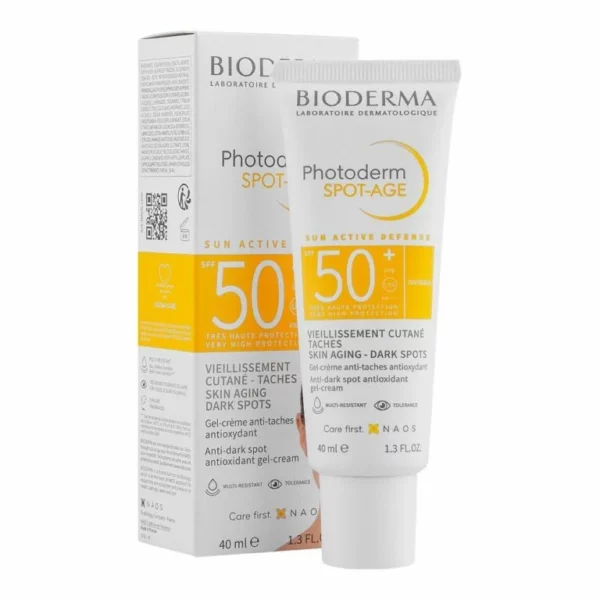 Bioderma Photoderm Spot-Age SPF50+ — tube 40 ml, packshot