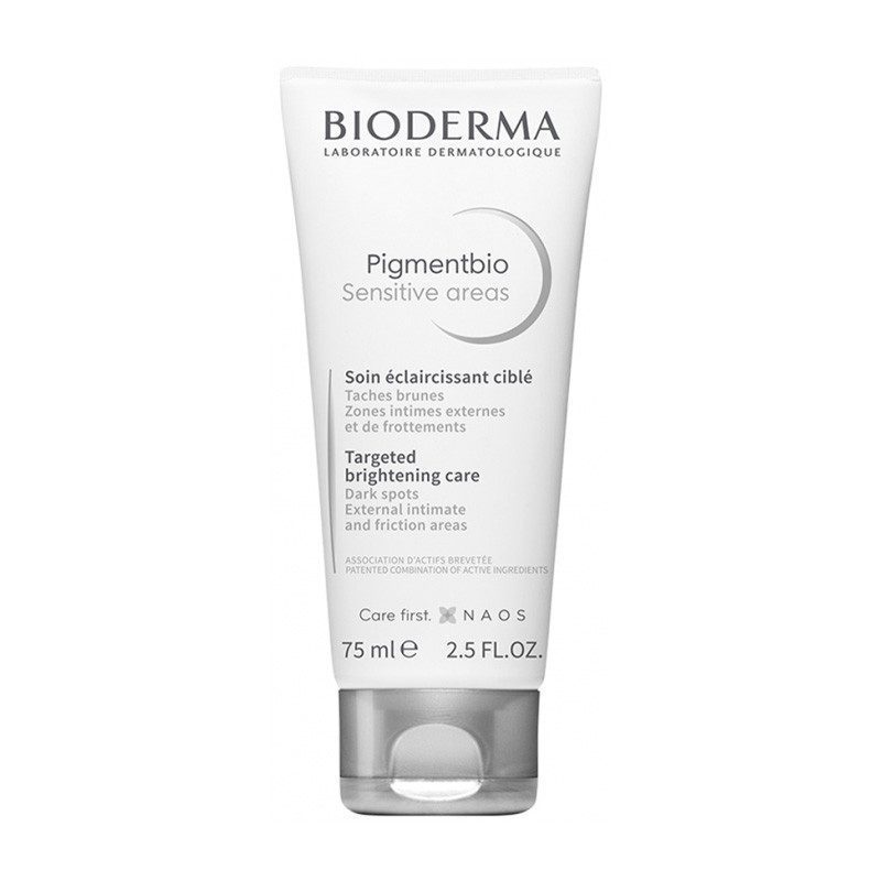 Bioderma Pigmentbio Sensitive Areas 75 ml – tube, vue de face