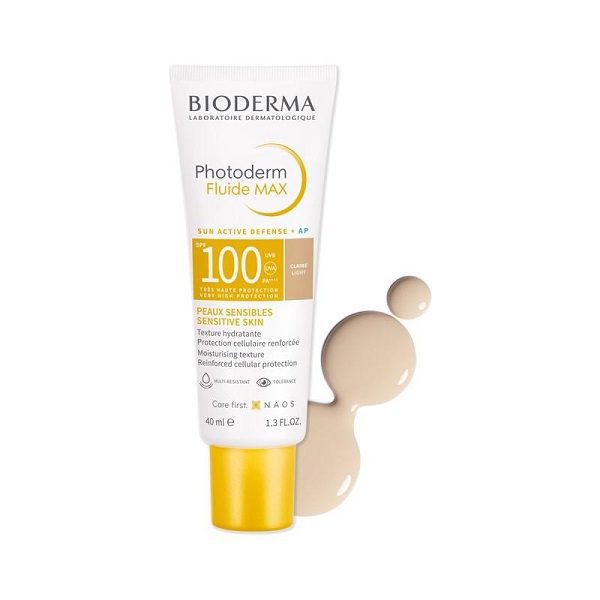 Bioderma Photoderm Fluide Claire (Light) Max SPF100 — 40 ml, packshot
