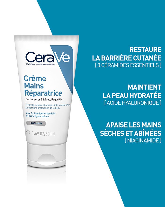 CeraVe — Crème Mains Réparatrice 50 ml – Image 3