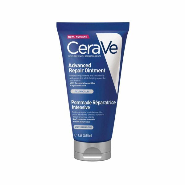 CeraVe Pommade Réparatrice Intensive 88 ml — tube blanc et bleu, vue de face