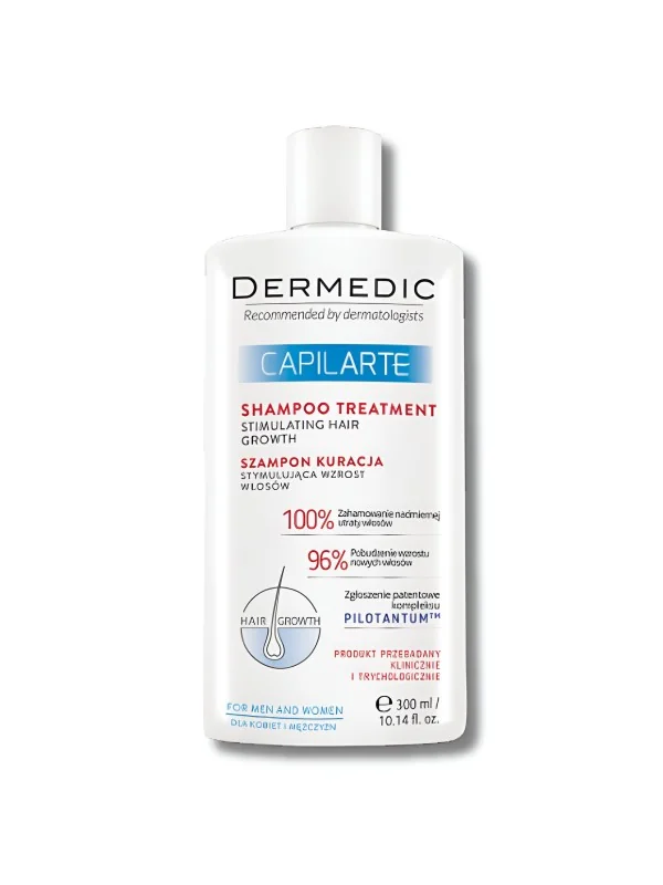 Dermedic Capilarte Shampooing Anti-Chute & Repousse 300 ml — flacon