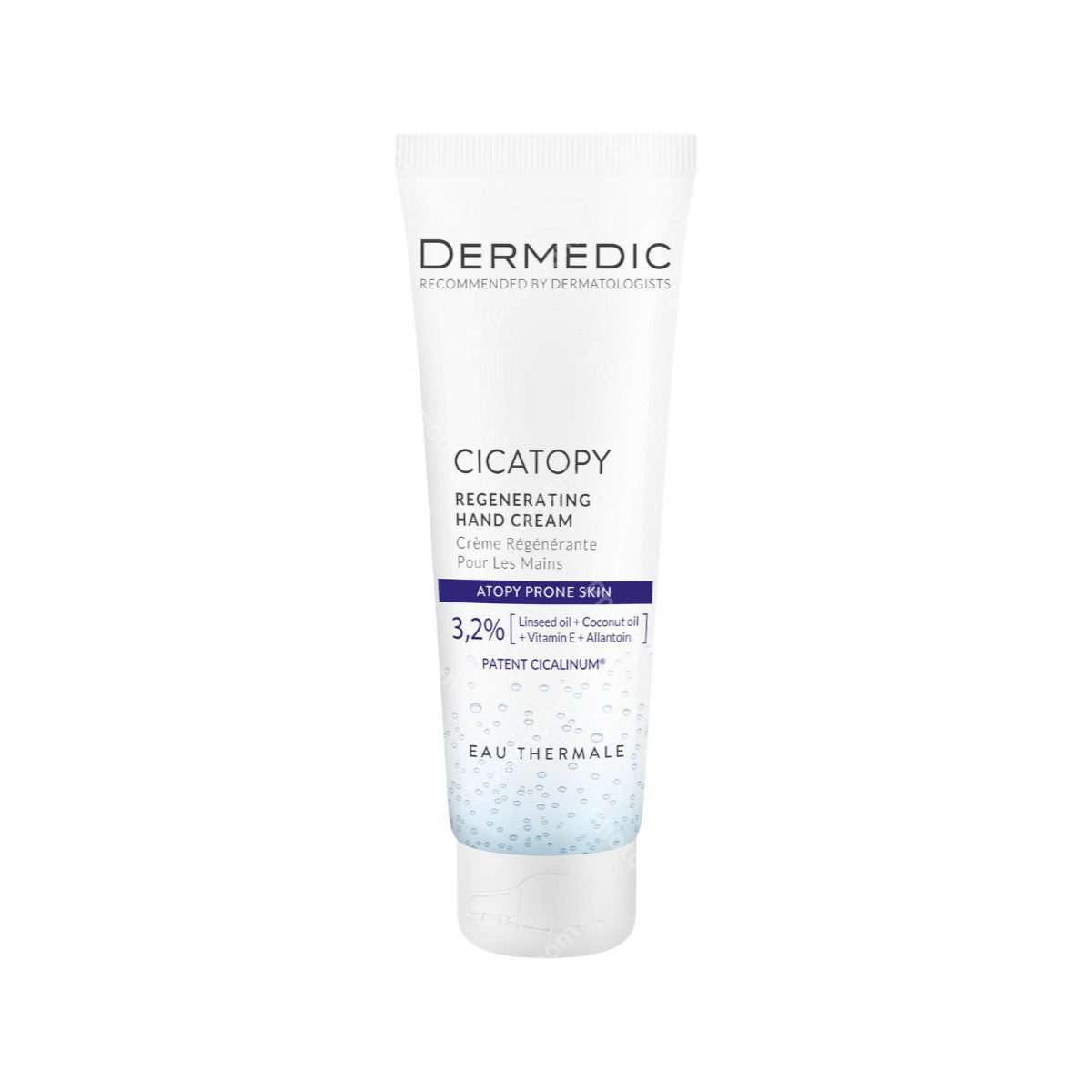 Dermedic Cicatopy Linum Emollient Crème Mains 75 ml — tube, vue de face