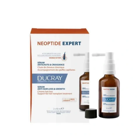 Ducray Neoptide Expert Sérum Fortifiant Redensifiant — coffret 2×50 ml