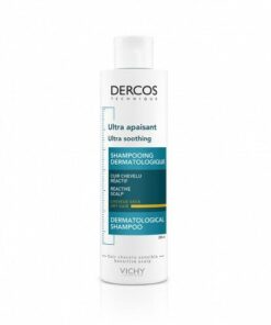 Dercos Shampooing Ultra Apaisant Sans Sulfate Cheveux Gras 200 ml — flacon