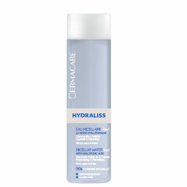 DERMACARE — Hydraliss Eau Micellaire 4-en-1 à l’Acide Hyaluronique 200 ml
