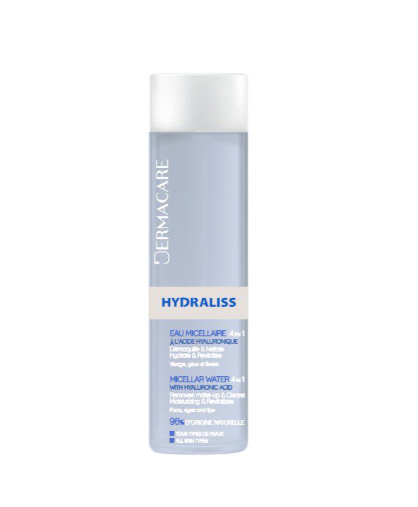 DERMACARE — Hydraliss Eau Micellaire 4-en-1 à l’Acide Hyaluronique 200 ml
